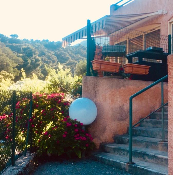 Cavalaire Sea View Cottage: Equipped for 4 with Pool, A/C, Wi-Fi & Bikes Exterior photo